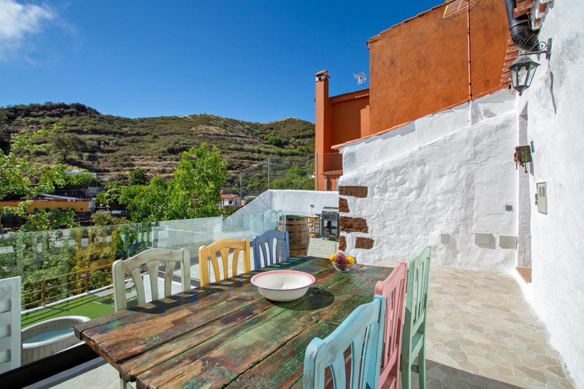 Casa Tito Y Teresita Villa Vega de San Mateo Ngoại thất bức ảnh
